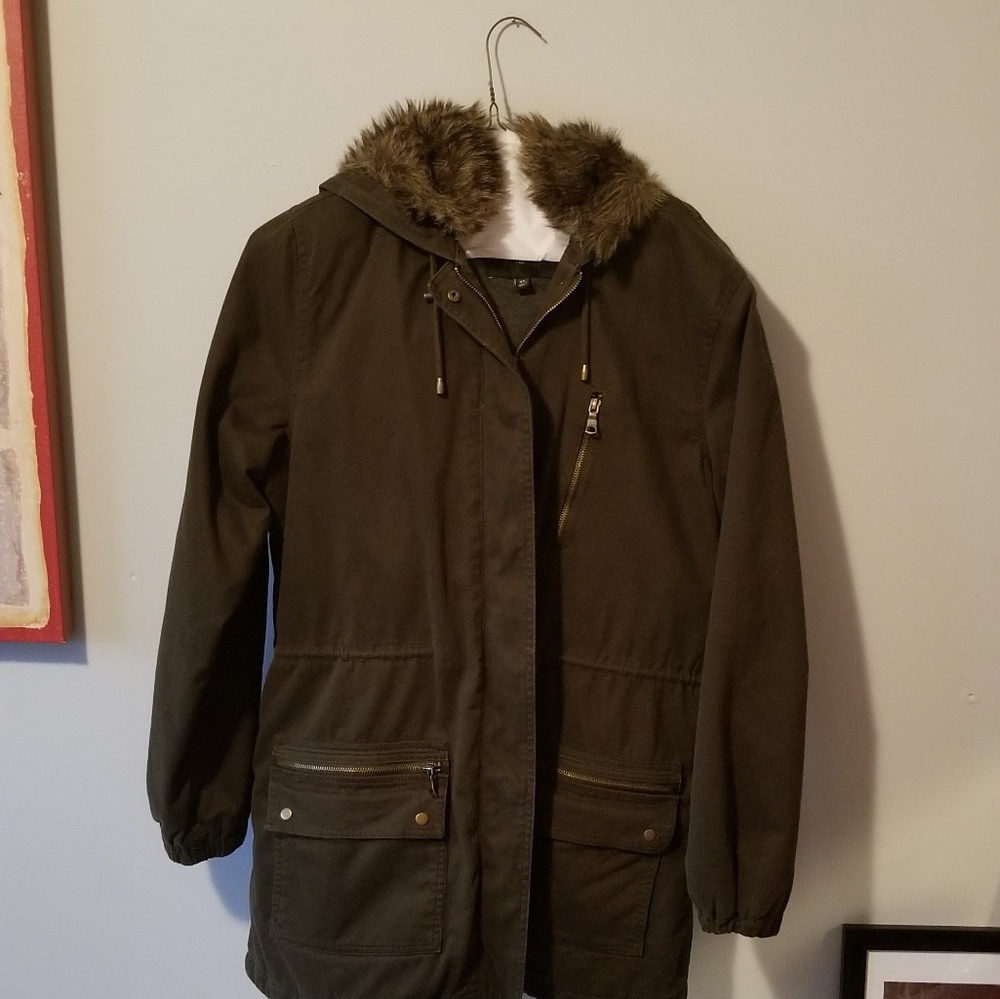 Banana Republic utility Parka Coat XL Women's